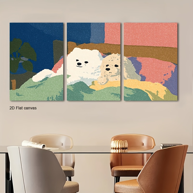 Canvas Wrap Ready - Бесрамные холсты, 3 шт., настенные картины