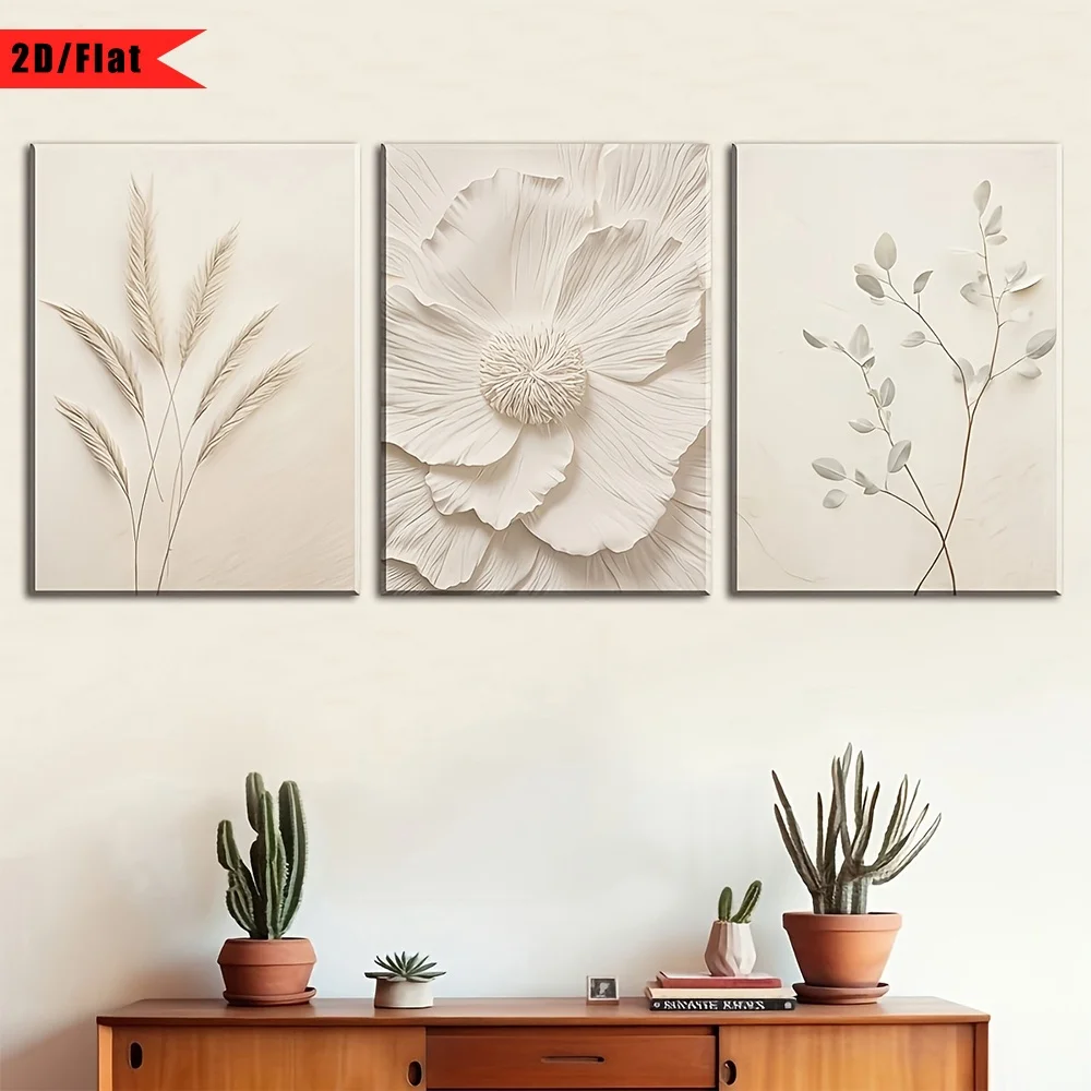 Canvas Wrap Ready - 2D плоское изображение, 3 шт., холст