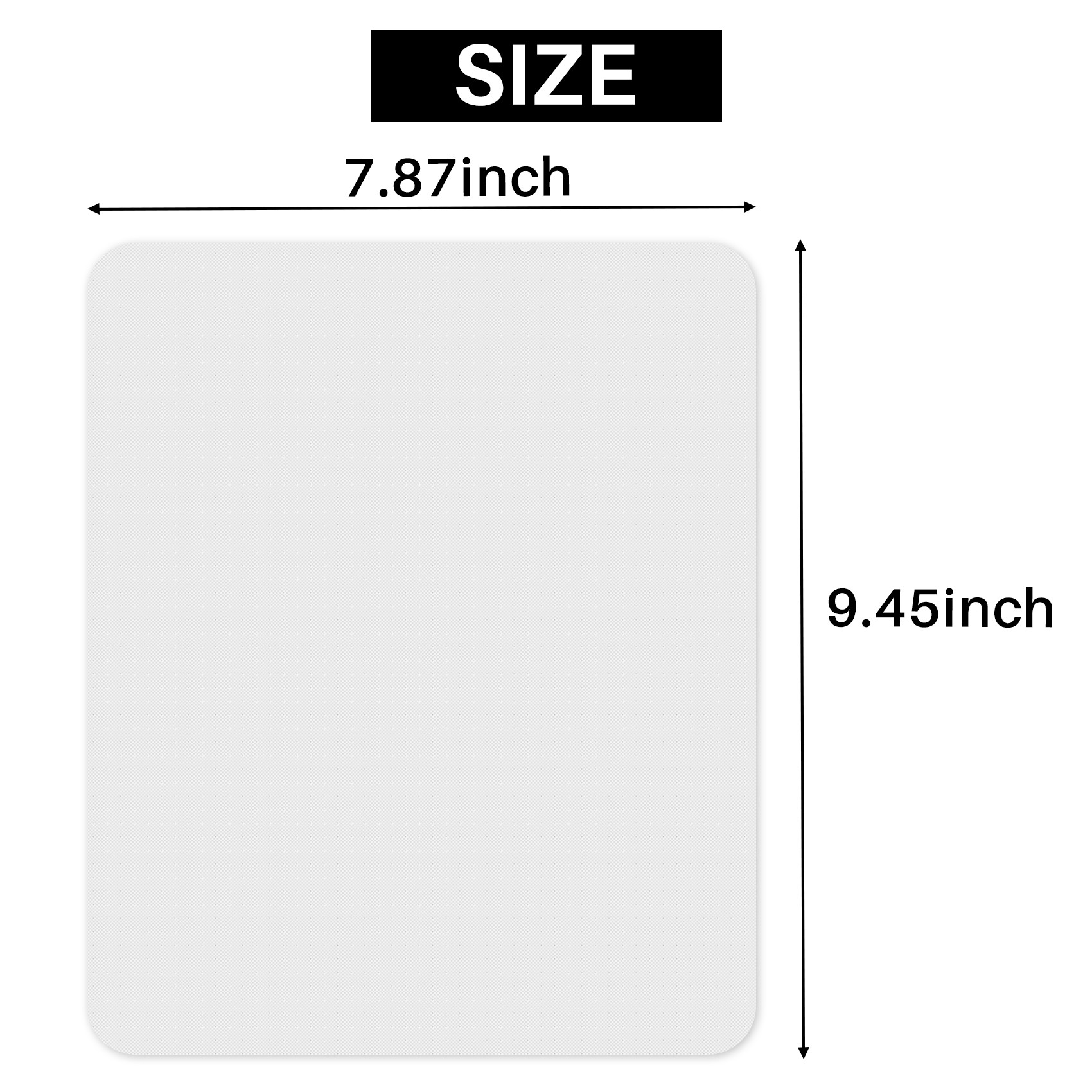 Набор из 10 заготовок для ковр – обзор и цена Mouse Pad Blank Sublimation